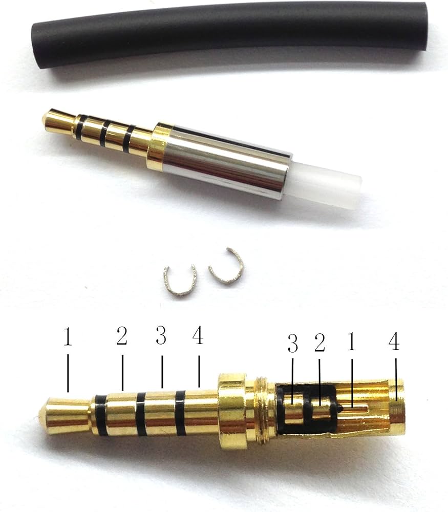 CONECTOR JACK 3,5 mm 4 POLOS METALICO