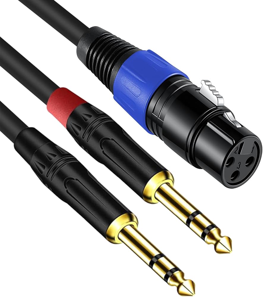 CONEXION 2 JACK 6,3 MACHO A XLR HEMBRA FONESTAR
