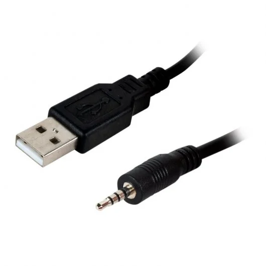 CONEXION USB A JACK ALIMENTACION 2,5 mm 1 MTS.