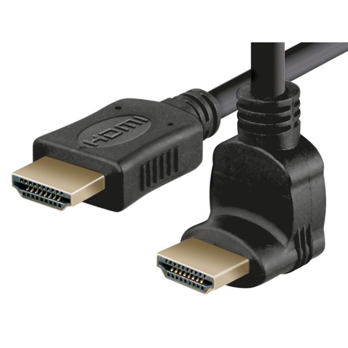 CONEXION HDMI A HDMI ACODADO 1,5 M.