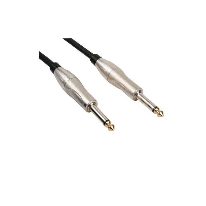 CONEXION JACK 6,3 MONO MACHO A JACK 6,3 MONO MACHO